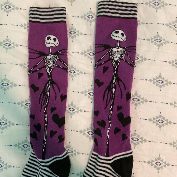 Disney Jack The Skeleton Nightmare Before Christmas Socks - Picture 3 of 14